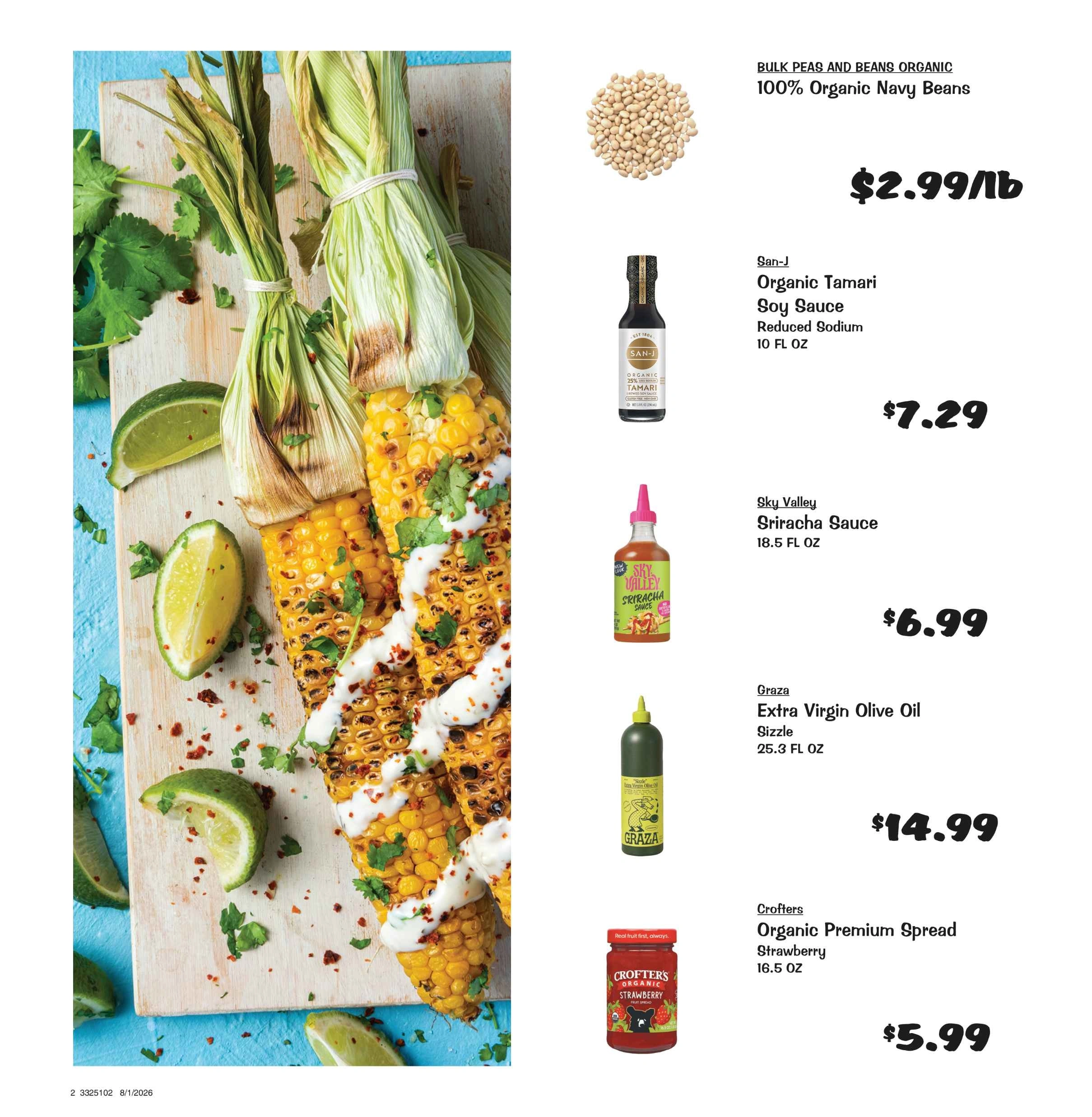 Yes! Organic Market flyer page 2