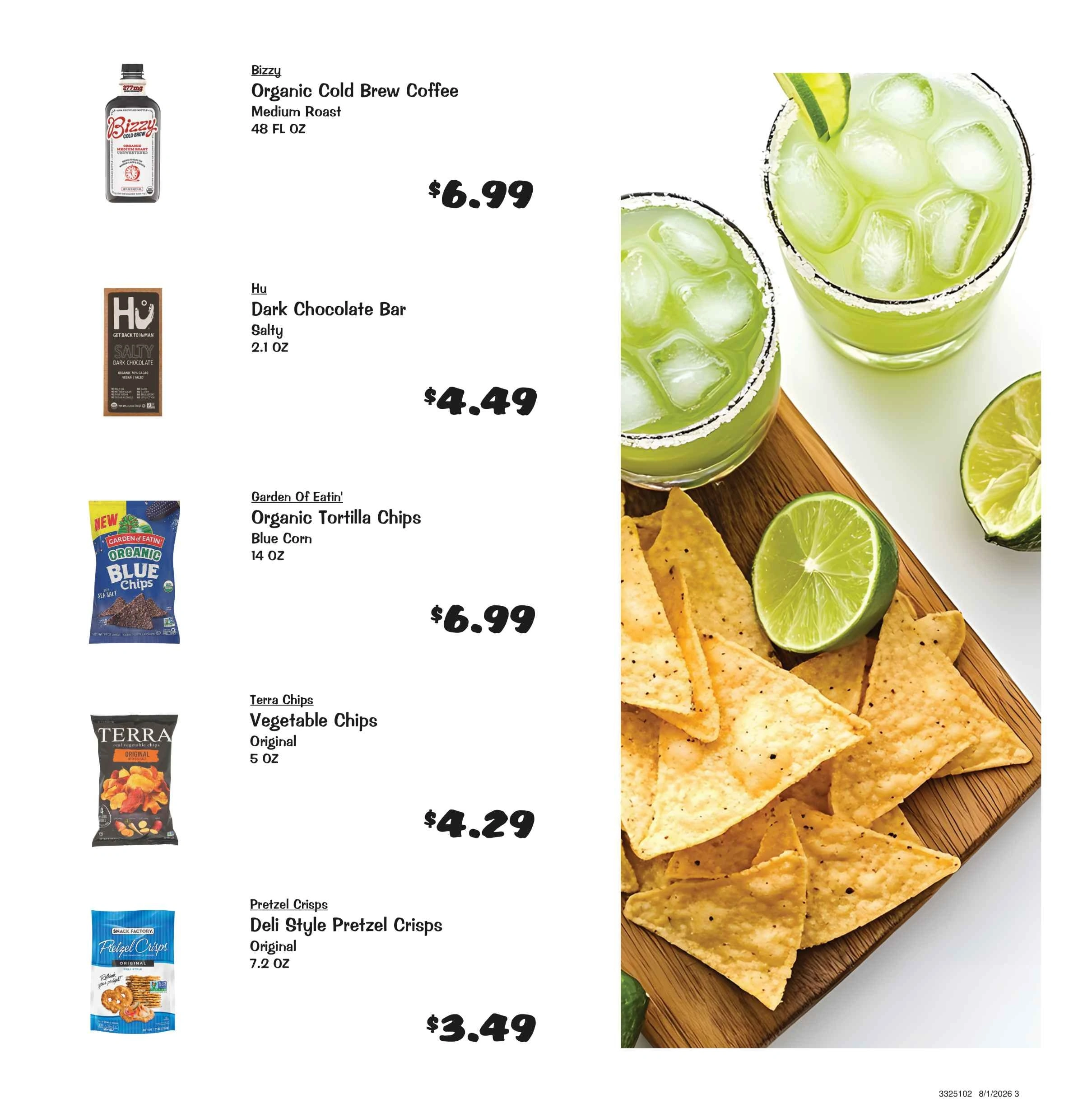 Yes! Organic Market flyer page 3