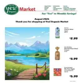 Yes! Organic Market Monthly Sales Weekly Ad